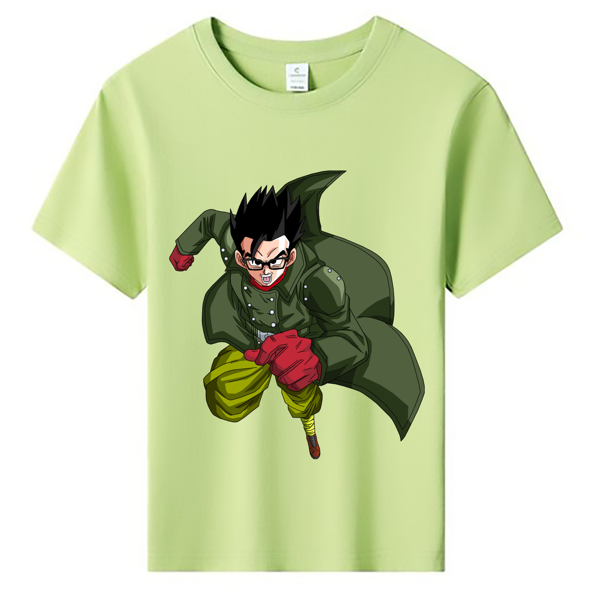 （画像用） ドラゴンボール 孫 悟飯（そんごはん）DRAGON BALL Son Gohan 綿100％キッズTシャツ（フロントプリント）